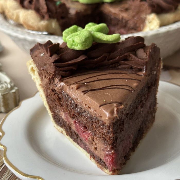 Stout Chocolate Pie (V)