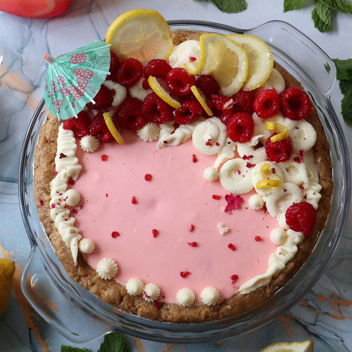 Pink Lemonade Pie (V)