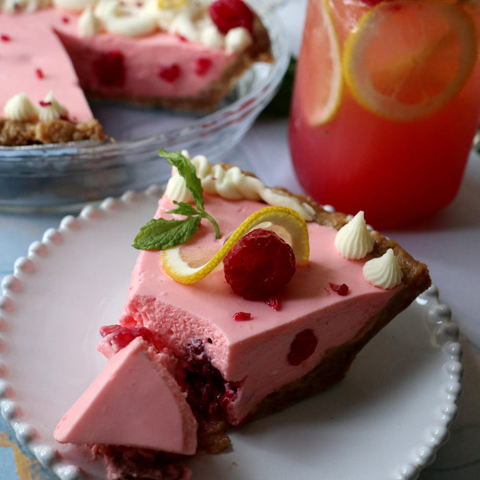 Pink Lemonade Pie (V)