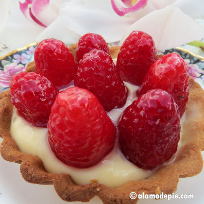 Raspberry Individual Tart (V)(GF)